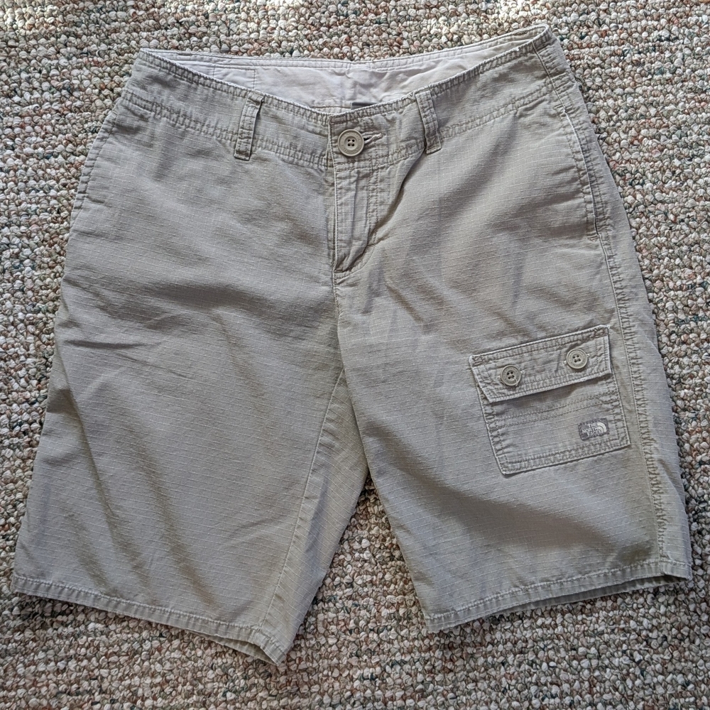 The North Face Gray Cargo Shorts